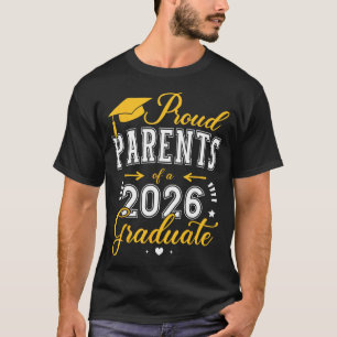 stolze Eltern eines Absolventen der Klasse 2026 fü T-Shirt