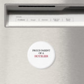 Stolze Eltern eines HOTELIERS Magnet (In Situ (Geschirrspüler))