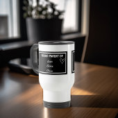 Stolze Eltern mit Individuellen Namen - Vatertag Reisebecher