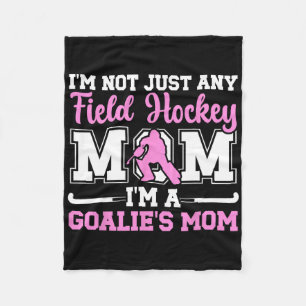 Stolze Feldhockey-Torhüter-Mutter Feldhockey-Torhü Fleecedecke