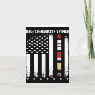 Stolze Flagge für den Irak Afghanistan Karte