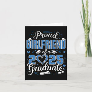 Stolze Freundin einer Cl of 2025 Graduate 2025 Sen Karte
