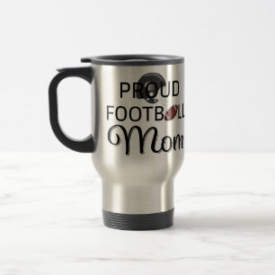 Stolze Fußball-Mama-Reise-Tasse Reisebecher