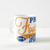 Stolze Fußball-Mamakaffee-Tasse Kaffeetasse (Vorderseite Links)