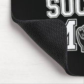 Stolze Fußballmutter Fröhlicher Fan-Support für Mü Mousepad (Ecke)