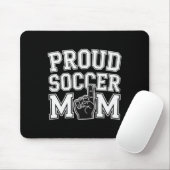 Stolze Fußballmutter Fröhlicher Fan-Support für Mü Mousepad (Mit Mouse)