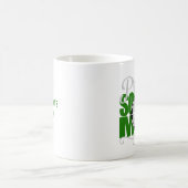 stolze Fußballmutter in Grün Kaffeetasse (Mittel)