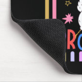 Stolze Gans Regenbogenflagge Spaß-Feier Mousepad (Ecke)