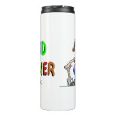 Stolze Gärtnerin Thermosbecher (Rückseite)