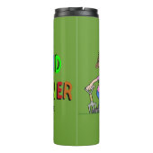 Stolze Gärtnerin Thermosbecher (Rückseite)