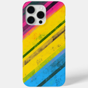 Stolze Gleichheit Pan Flag Grunge Streifen LGBTQIA Case-Mate iPhone Hülle