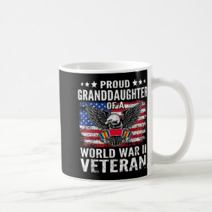Stolze Grandtochter eines Wwii-Veteranen-Weltkrieg Kaffeetasse