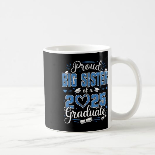 Stolze große Schwester eines Cl-Absolventen 2025 2 Kaffeetasse (Rechts)