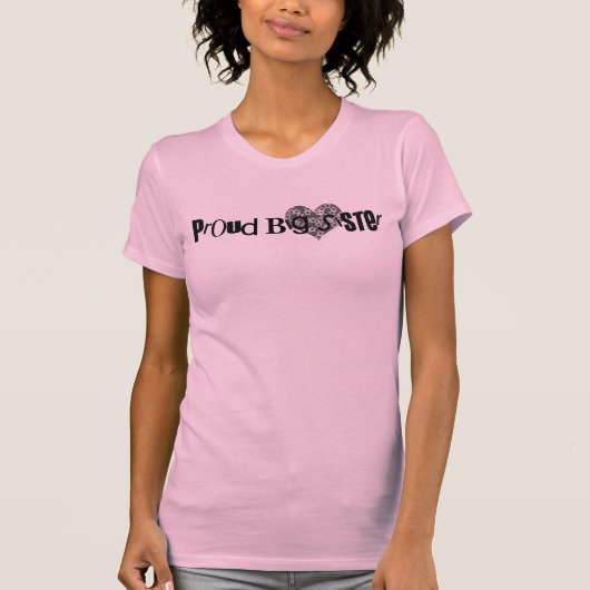 Stolze große Schwester T-Shirt (Vorderseite)