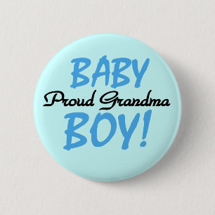 Stolze Großmutter-Baby-T-Shirts und Geschenke Button