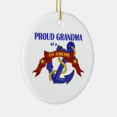 Stolze Großmutter einer US-Seemann-Verzierung Keramikornament (Rechts)