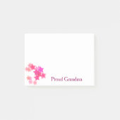 Stolze Großmutter-Post-Itanmerkungen Post-it Klebezettel (Vorderseite)