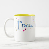Stolze Großmutter-Tasse Zweifarbige Tasse (Links)