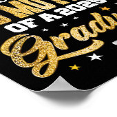 Stolze Großmutter von 2025 Phantastische Graduate  Poster (Ecke)