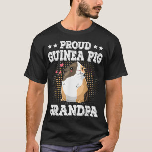 Stolze Guinea Schweinegrippe Großvater Funny Guine T-Shirt