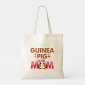 Stolze Guinea Schweinegrippe Mama Tragetasche (Rückseite)