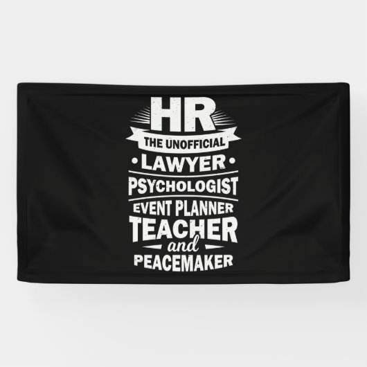Stolze Humanressourcen Banner (Horizontal)