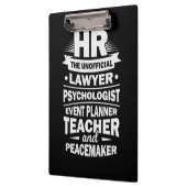 Stolze Humanressourcen Klemmbrett (Links)