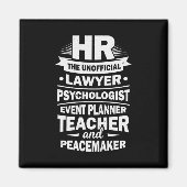 Stolze Humanressourcen Magnet (Vorne)