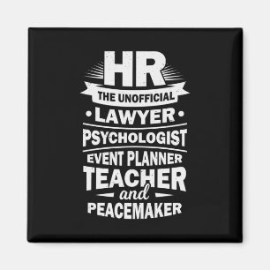 Stolze Humanressourcen Magnet