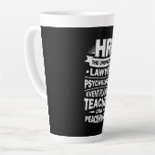 Stolze Humanressourcen Milchtasse (Linke Ecke)