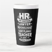 Stolze Humanressourcen Milchtasse (Vorderseite)