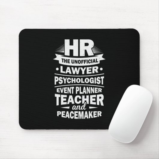 Stolze Humanressourcen Mousepad (Mit Mouse)
