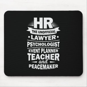 Stolze Humanressourcen Mousepad