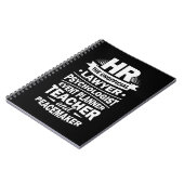 Stolze Humanressourcen Notizblock (Linke Seite)