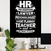 Stolze Humanressourcen Poster (Heimbüro)