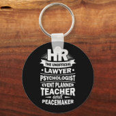 Stolze Humanressourcen Schlüsselanhänger (Vorderseite)
