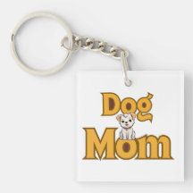Stolze Hunde-Mama Muttertags-Anhänger doppelseitig