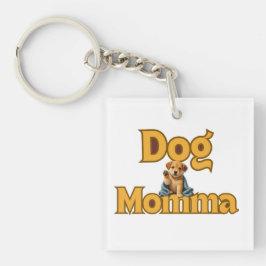 Stolze Hunde-Mama Muttertags-Doppel-Schlüsselanhän Schlüsselanhänger