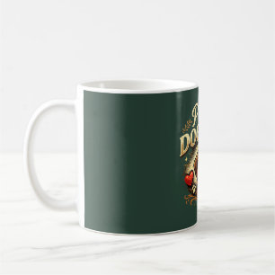 Stolze Hundefrau – Süßes und Spielreiches Design f Kaffeetasse