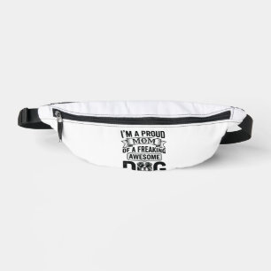 Stolze Hundemutter Vintage Gravur Vektor Design_1 Bauchtasche