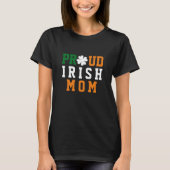 Stolze irische Mama Kleeblatt Clover Mother Day T-Shirt (Vorderseite)