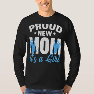 Stolze Junge Mutter Leben ist ein Junge Geschlecht T-Shirt