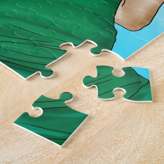 Stolze Jungs des Künstlers Joe Phillips. Puzzle (Seite)