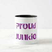 Stolze Junkie-Tasse Tasse (Zentrum)