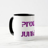 Stolze Junkie-Tasse Tasse (Vorderseite Links)