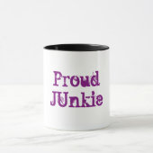 Stolze Junkie-Tasse Tasse (Zentrum)