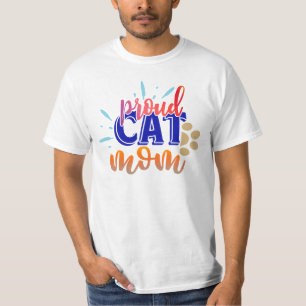 Stolze Katzenmutter T-Shirt