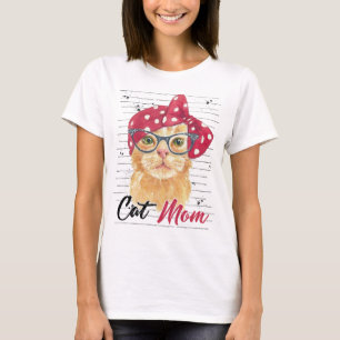 Stolze Katzenmutter T-Shirt Perfektes Geschenk f