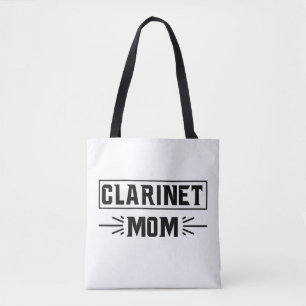 Stolze Klarinette-Mutter Musikliebhaber-Geschenk-D Tasche