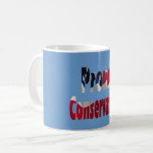 Stolze konservative Tasse (Vorderseite Links)